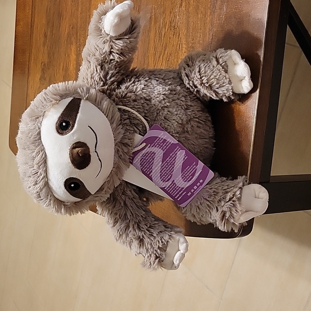 Brand New Warmies with tag Sloth 🦥 which is huggable, livable, and snugglable